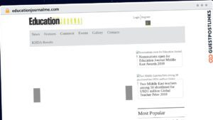 Publish Guest Post on educationjournalme.com