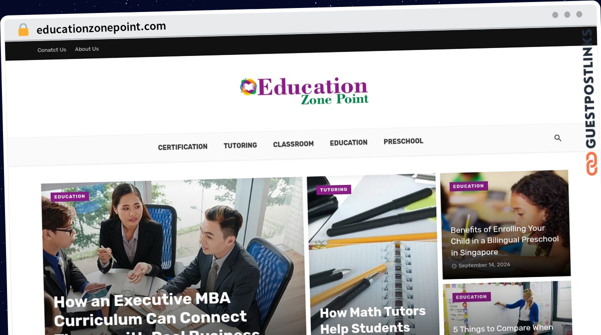 Publish Guest Post on educationzonepoint.com