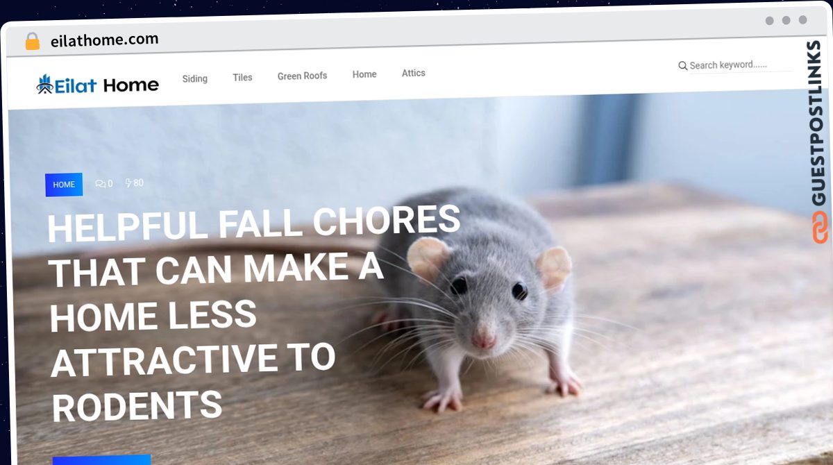 Publish Guest Post on eilathome.com