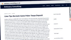 Publish Guest Post on emissary-consulting.co.uk