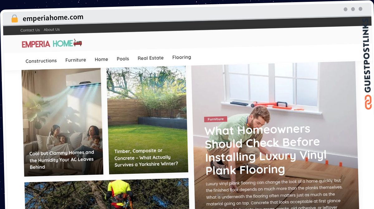 Publish Guest Post on emperiahome.com