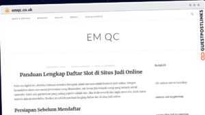 Publish Guest Post on emqc.co.uk