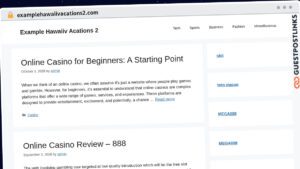 Publish Guest Post on examplehawaiivacations2.com