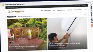 Publish Guest Post on extremadurathome.org