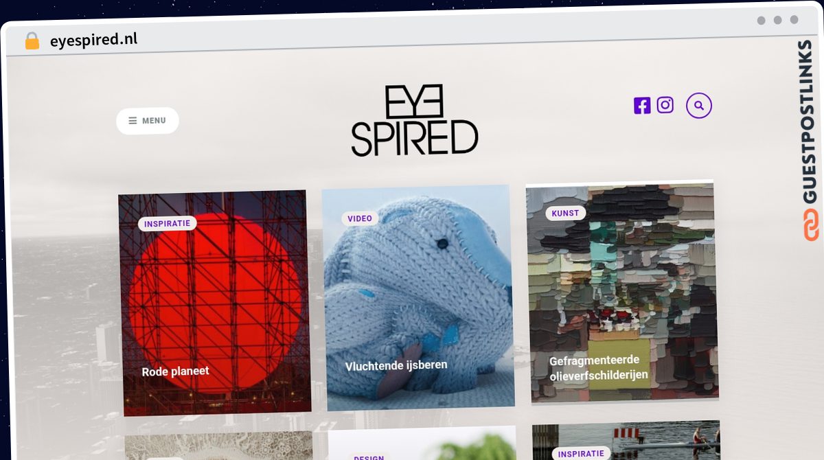 Publish Guest Post on eyespired.nl