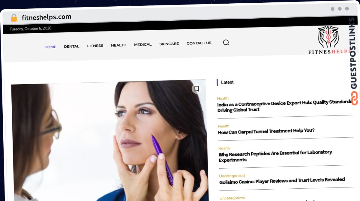 Publish Guest Post on fitneshelps.com