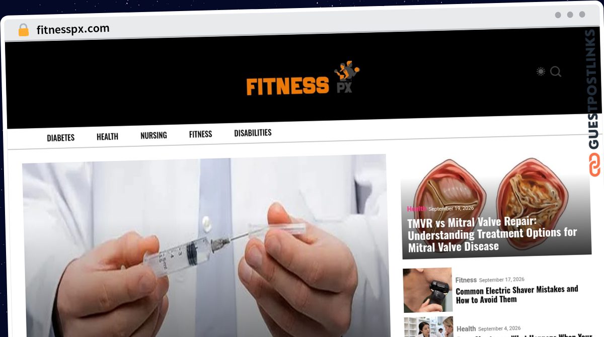 Publish Guest Post on fitnesspx.com