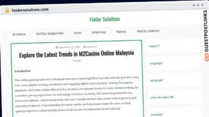 Publish Guest Post on foldersoluitons.com