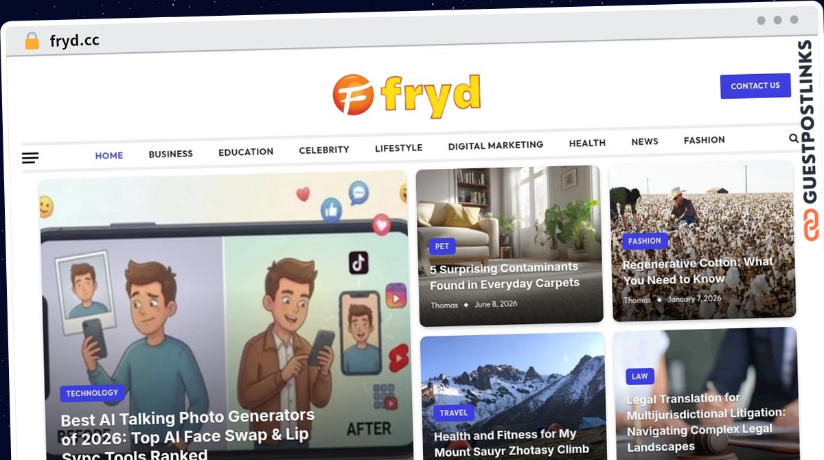 Publish Guest Post on fryd.cc