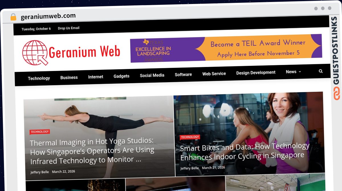 Publish Guest Post on geraniumweb.com