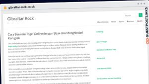 Publish Guest Post on gibraltar-rock.co.uk