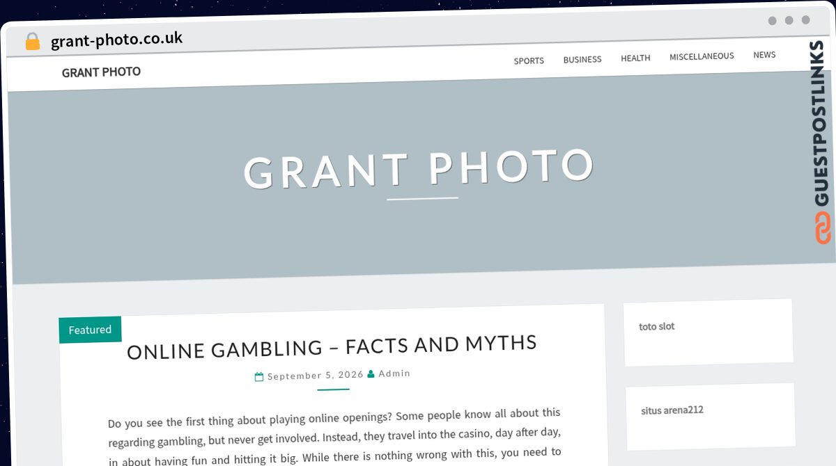 Publish Guest Post on grant-photo.co.uk