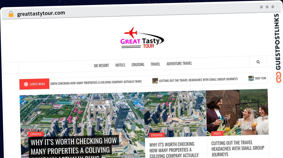 Publish Guest Post on greattastytour.com
