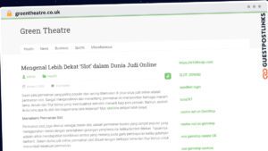 Publish Guest Post on greentheatre.co.uk