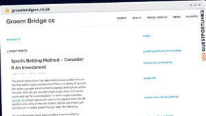 Publish Guest Post on groombridgecc.co.uk