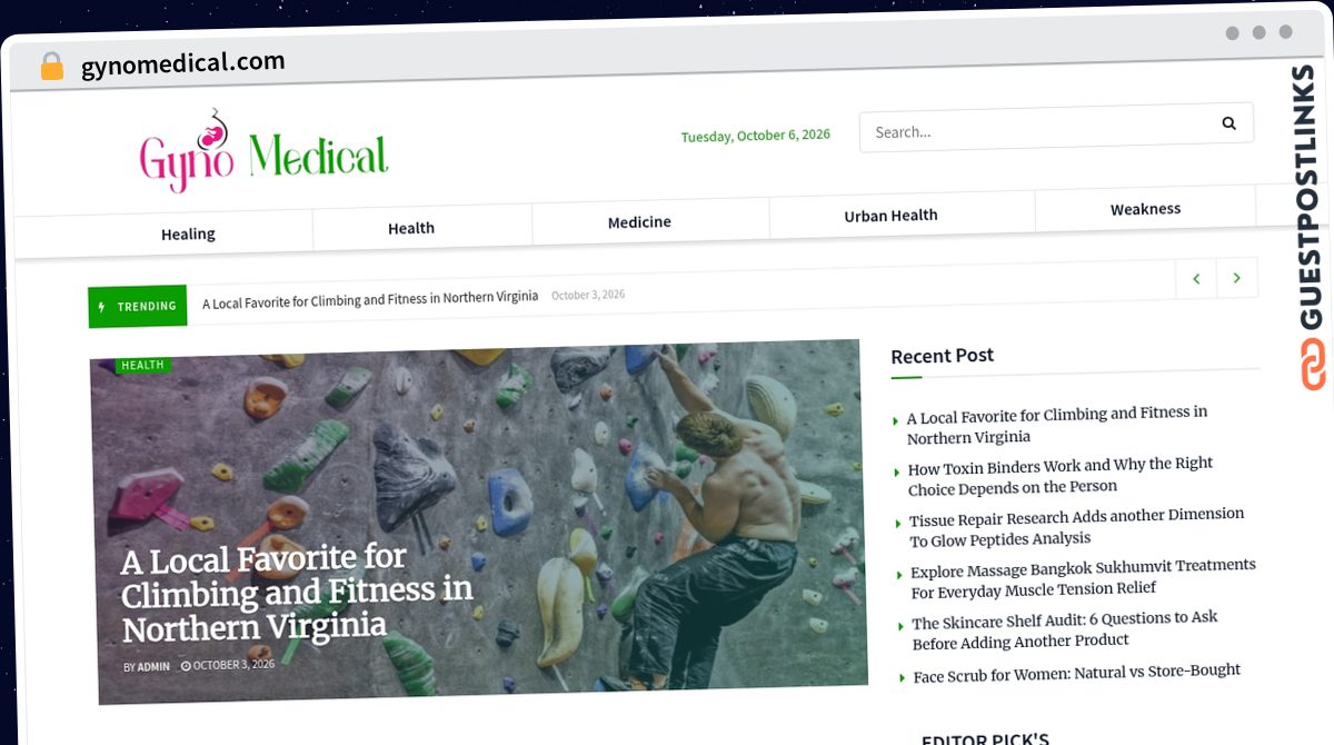 Publish Guest Post on gynomedical.com