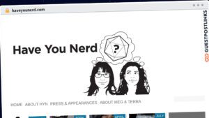 Publish Guest Post on haveyounerd.com