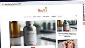 Publish Guest Post on healthyvetszone.com