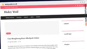 Publish Guest Post on holeyvoid.co.uk