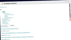 Publish Guest Post on homedecoreslg.com