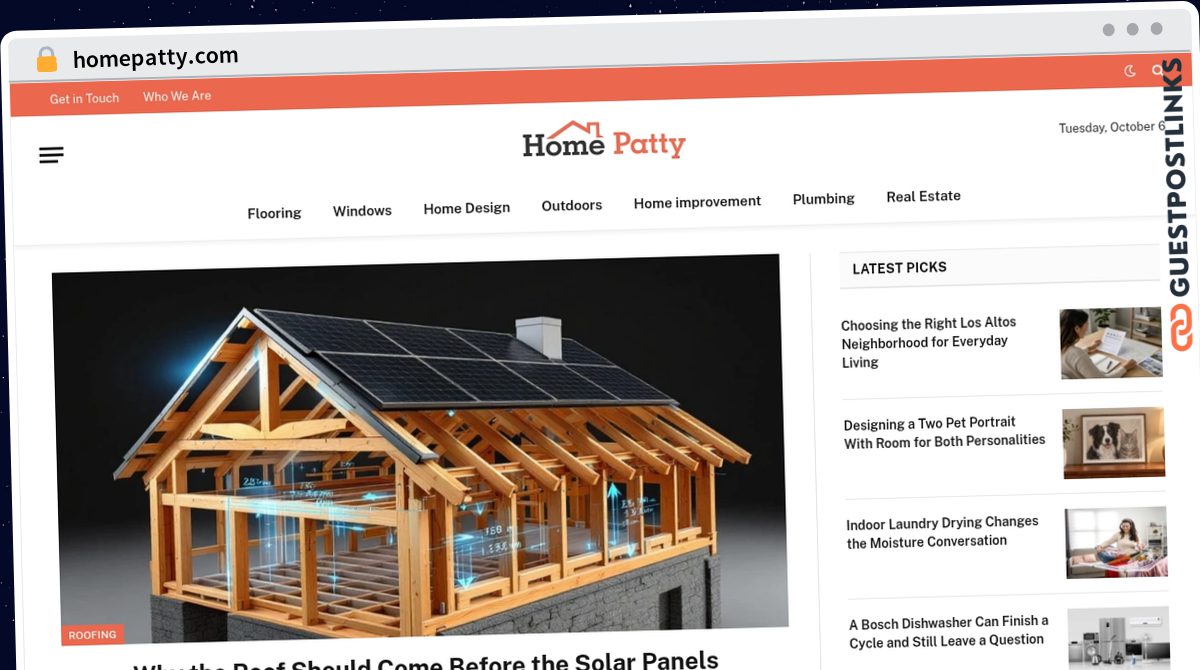 Publish Guest Post on homepatty.com