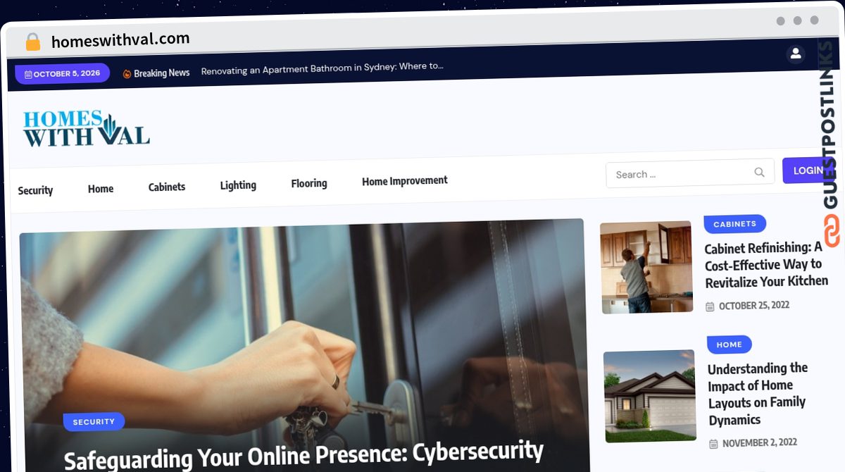 Publish Guest Post on homeswithval.com