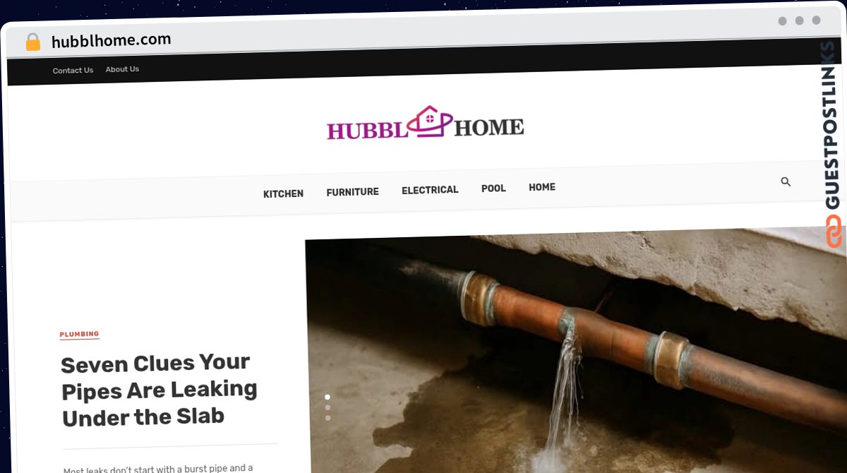 Publish Guest Post on hubblhome.com