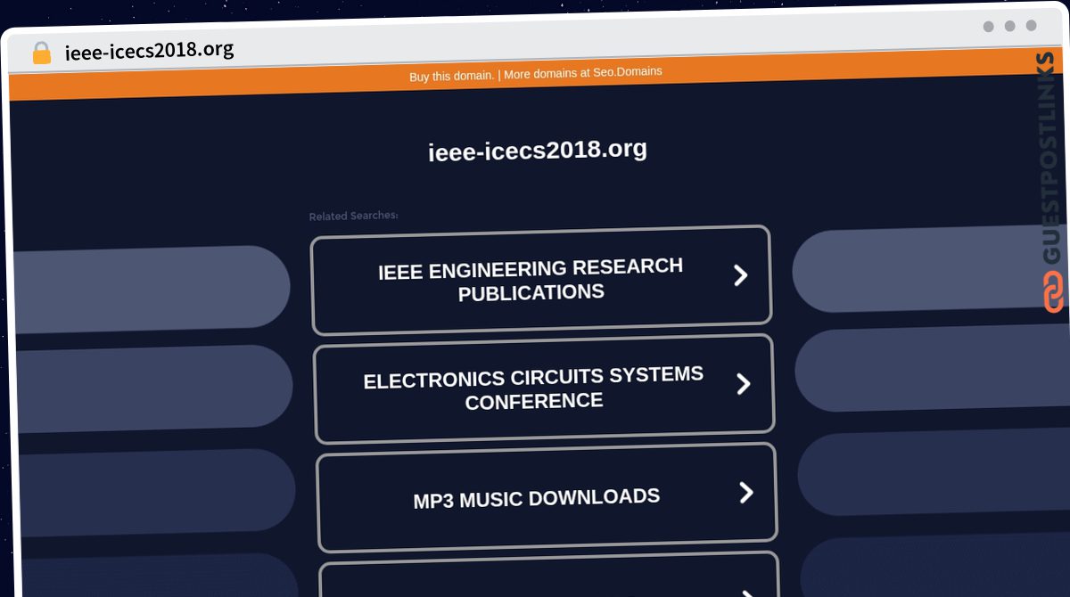 Publish Guest Post on ieee-icecs2018.org