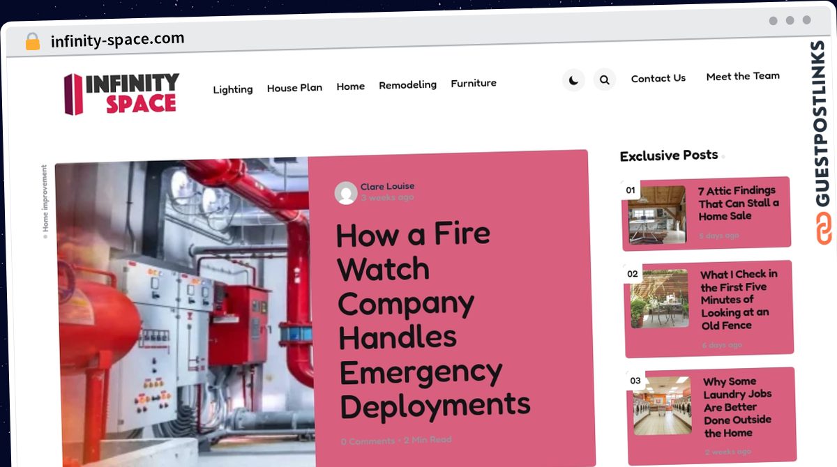 Publish Guest Post on infinity-space.com