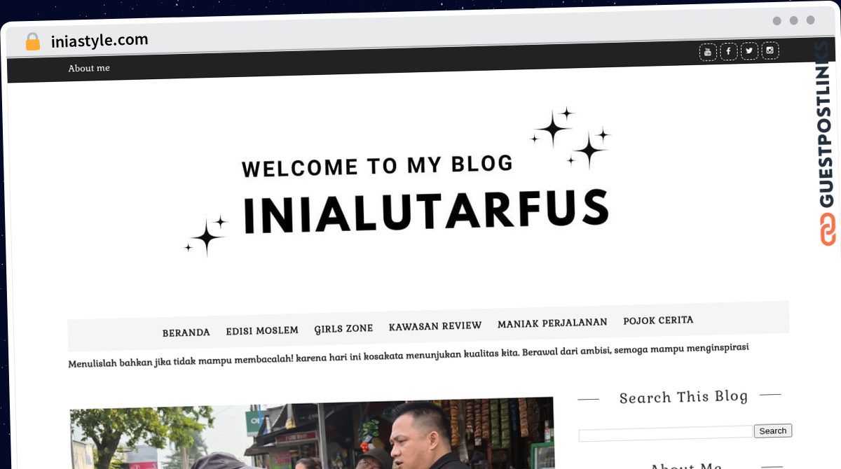Publish Guest Post on iniastyle.com