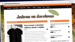 Publish Guest Post on jedemenadovolenou.eu