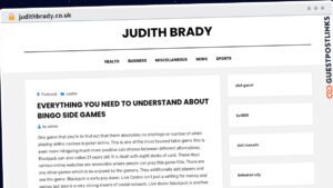Publish Guest Post on judithbrady.co.uk