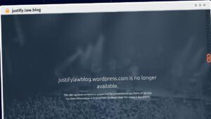 Publish Guest Post on justify.law.blog