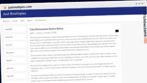 Publish Guest Post on justrnultiples.com