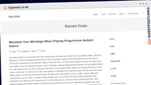 Publish Guest Post on kiyomori.co.uk