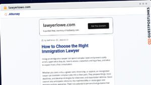 Publish Guest Post on lawyerlowe.com