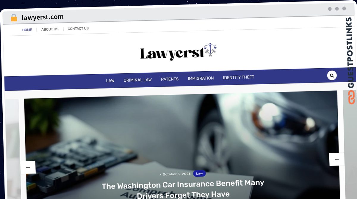 Publish Guest Post on lawyerst.com