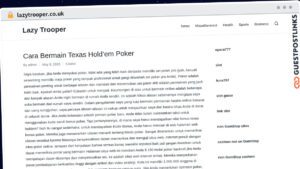 Publish Guest Post on lazytrooper.co.uk