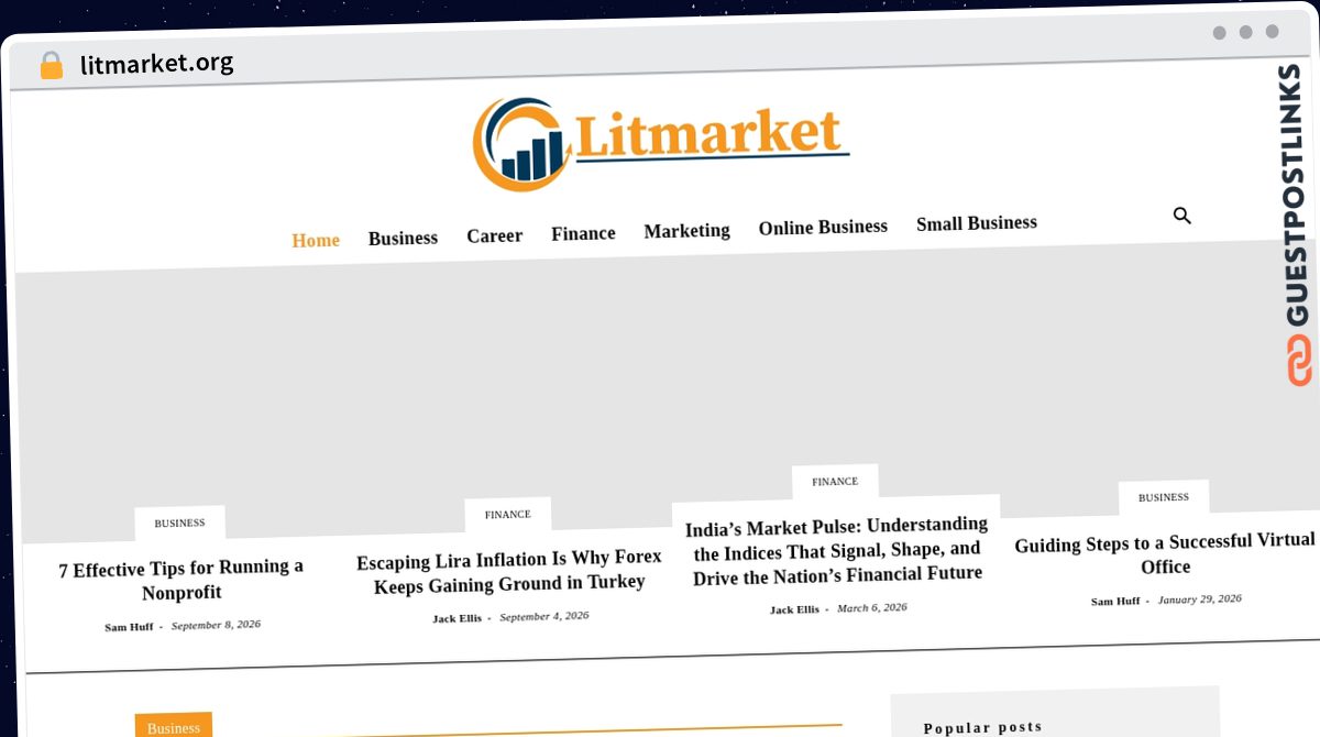 Publish Guest Post on litmarket.org