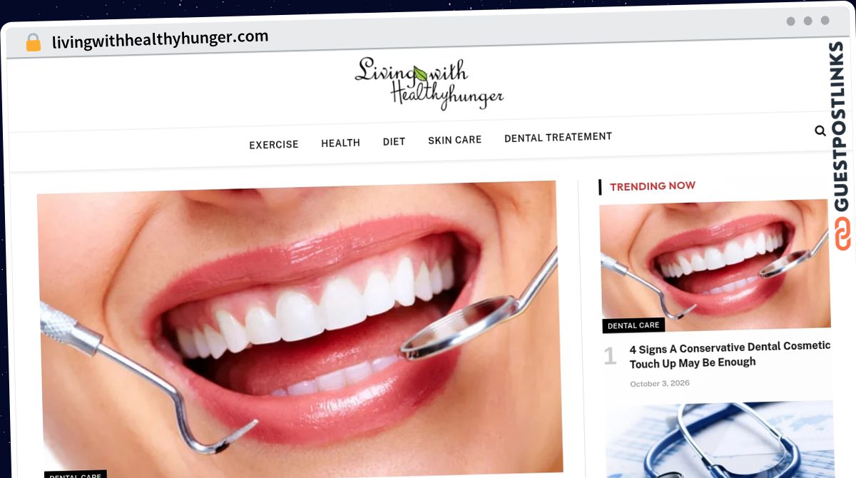 Publish Guest Post on livingwithhealthyhunger.com