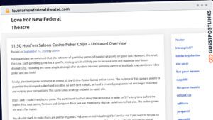 Publish Guest Post on lovefornewfederaltheatre.com