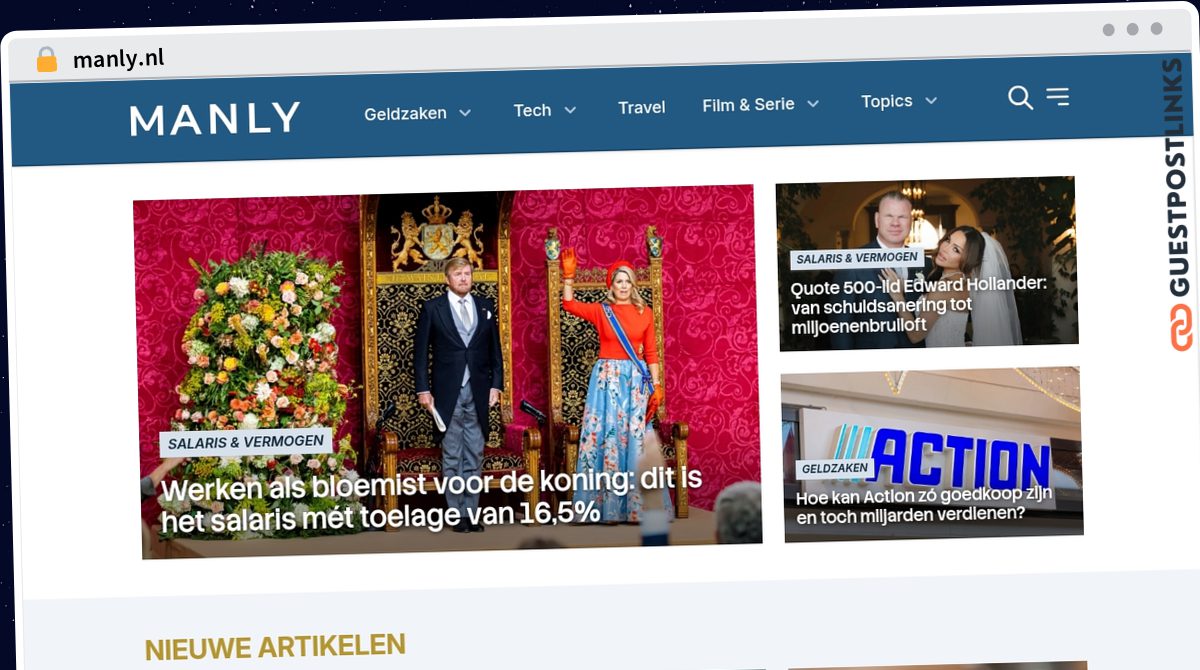 Publish Guest Post on manly.nl