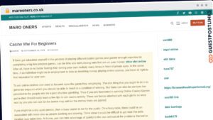 Publish Guest Post on marooners.co.uk