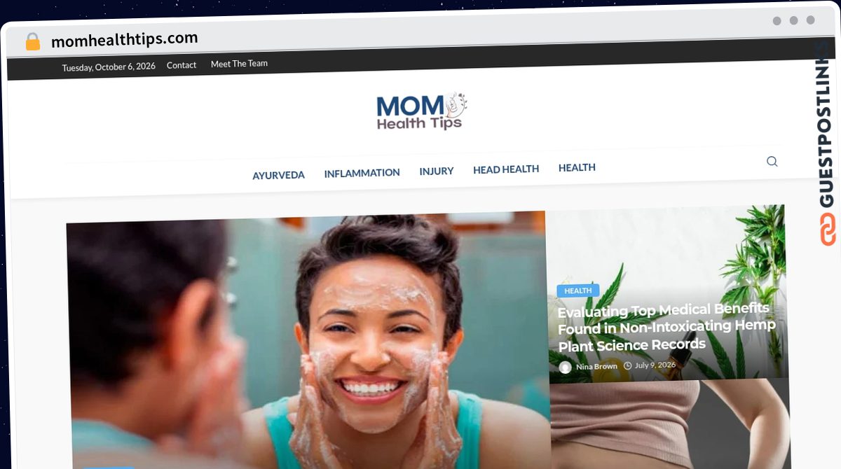 Publish Guest Post on momhealthtips.com