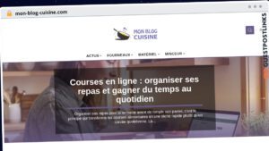Publish Guest Post on mon-blog-cuisine.com