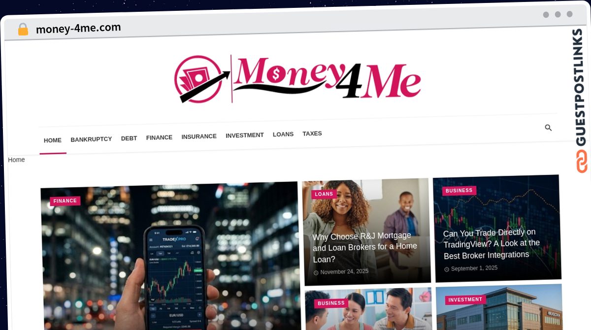 Publish Guest Post on money-4me.com