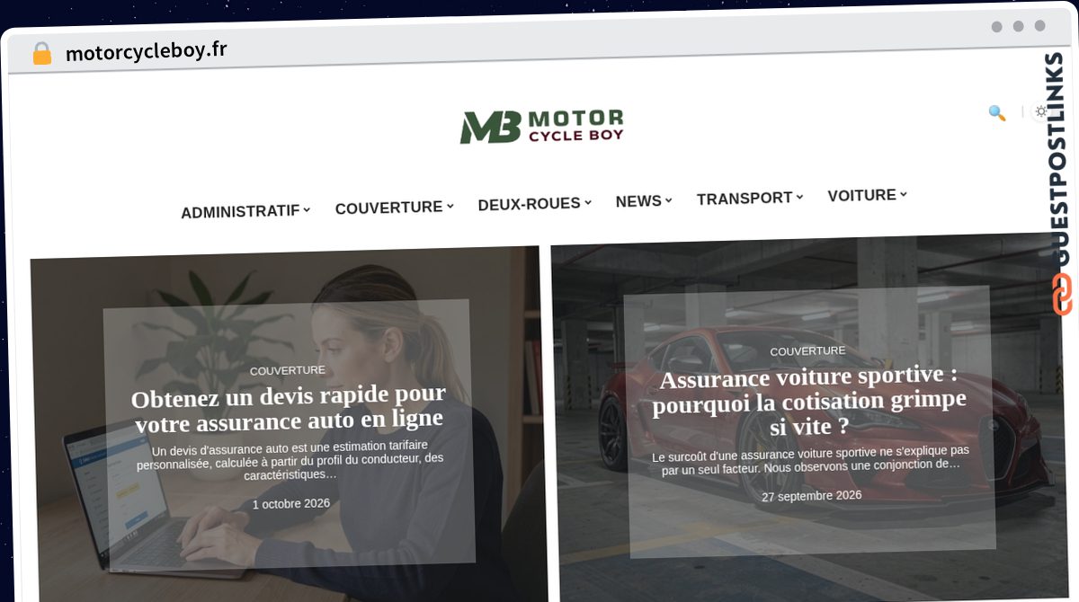 Publish Guest Post on motorcycleboy.fr