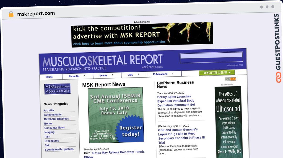Publish Guest Post on mskreport.com