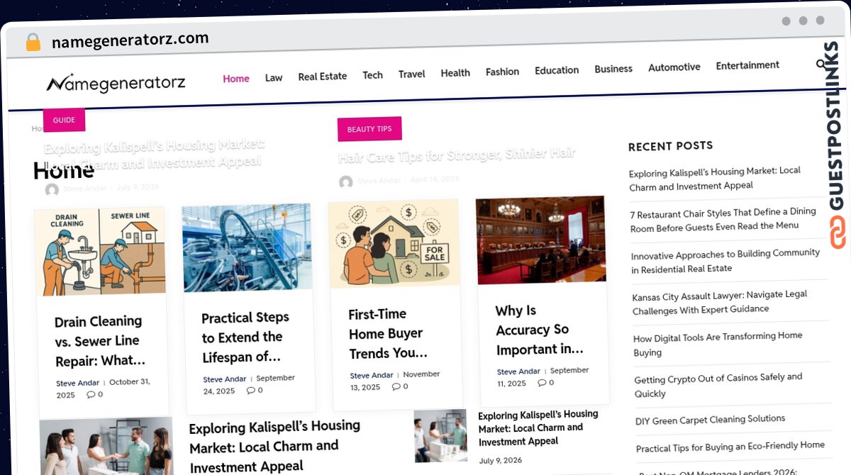 Publish Guest Post on namegeneratorz.com