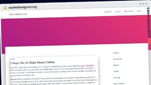 Publish Guest Post on newhollandgrace.org